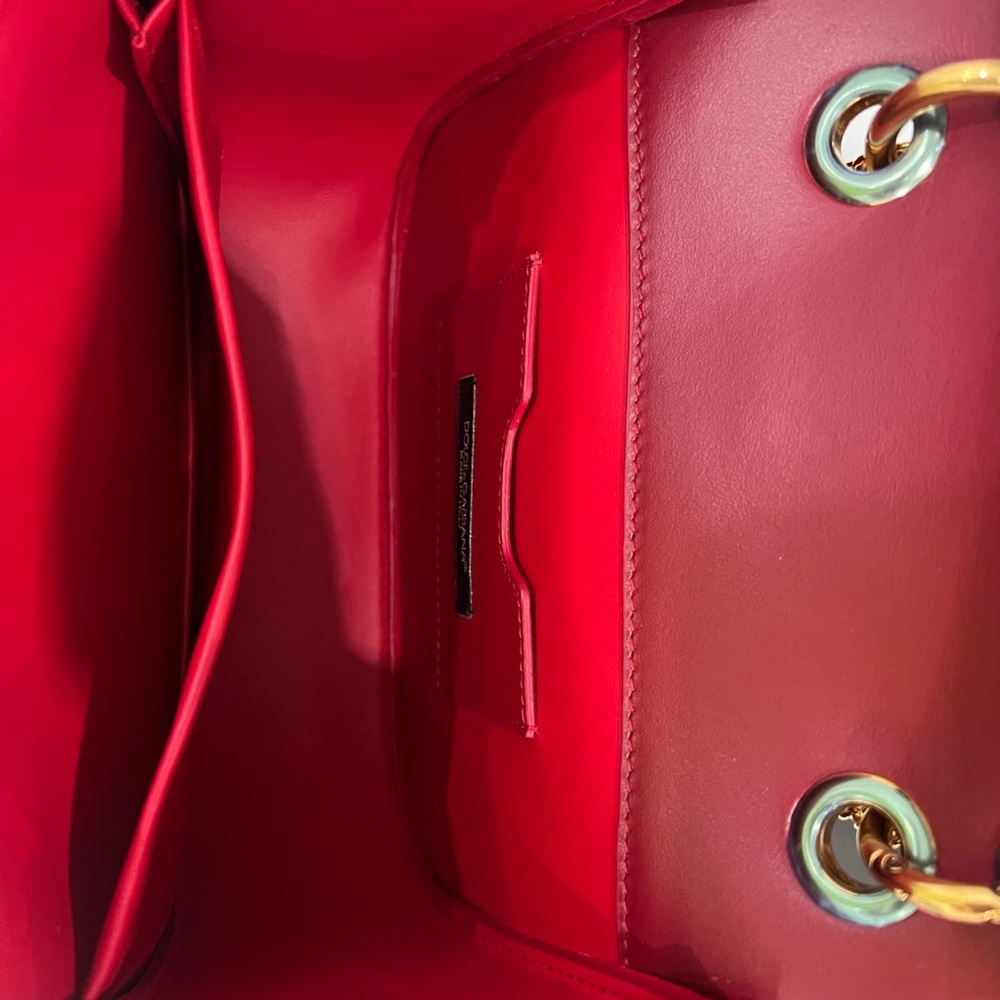 NEW Dolce & Gabbana DG Amore Crossbody Shoulder Bag Red - Picture 14 of 16